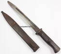 Drittes Reich O.J. Bajonett / Seitengewehr 84 / 98 / III. Modell, mit Bakelit - Griffschalen 3
