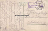 Deutsches Reich / Termes / Frankreich 1916 Ansichtskarte / Postkarte / Gräber / Friedhof Termes. 2-3