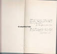 Bundesrepublik Deutschland 1935 / 1953 Widmungsexemplar von Ernst Behrends an Theodor Seidenfaden / Beata 2