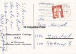 Göttingen 1974 Ansichtskarte / Postkarte / Landsmannschaft Gottinga im CC 2-3