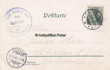 Deutsches Reich 1901 Ansichtskarte / Postkarte / Künstlerkarte / An Bord d. Salon - Schnelldampfers.. 2
