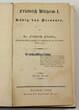 1834 Dr. Friedrich Förster / Friedrich Wilhelm I. / König von Preussen / Erster Band 2-3