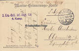 Deutsches Reich 1915 Ansichtskarte / Postkarte / S.M. Linienschiff Posen 2-3