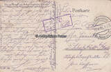 Deutsches Reich 1916 Ansichtskarte / Postkarte / Die in Memel vor Anker liegenden Kreuzer Thetis... 3