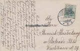 Deutsches Reich 1908 Fotokarte / Der Größte und Kleinste im Regiment 2