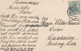 Deutsches Reich 1915 Ansichtskarte / Postkarte / S.M.S. Straßburg 2-3