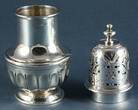 Birmingham / England 1903 Zuckerstreuer / Sterling Silber 2-3