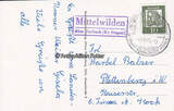 Mittel-Wilden / Wilnsdorf / Siegen-Wittgenstein 1967 Ansichtskarte / Postkarte / Mittel-Wilden im Siegerland / mit Landpoststempel 1-2