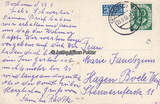 Bochum 1953 Ansichtskarte / Postkarte / Freibad im Wiesengrund 2-3