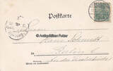 Warendorf / Westfalen 1901 Ansichtskarte / Postkarte / Gruss aus Warendorf / Marktplatz 2