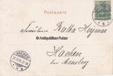 Warendorf / Westfalen 1900 Ansichtskarte / Postkarte / Gruss aus Warendorf / Münsterthor 2-3