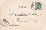 Burgsteinfurt / Westfalen 1898 Ansichtskarte / Postkarte / Gruss aus Burgsteinfurt i. W. / Stadteingang... 2-3