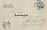 Osnabrück 1903 Ansichtskarte / Postkarte / Goethestrasse 2