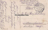 Frankfurt am Main 1915 Ansichtskarte / Postkarte / Im Zeichen des Verkehrs / Am Hauptbahnhof 2-3