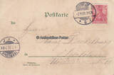 Deutsches Reich 1901 Ansichtskarte / Postkarte / Künstlerkarte / Was ist die Liebe, Schäumender Most 2-3