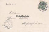 1904 Ansichtskarte / Postkarte / Gruss aus Iserlohn 1-2