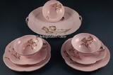 Tschechoslowakei / Westböhmen um 1930 36-teiliges Art-déco Kaffeeservice / EPIAG 2