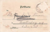 1898 Litho/Gruss aus Eschershausen./Badehaus/Marktplatz, Amtsgericht/Kirche/... 2-3