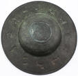 Deutschland/Nachkriegszeit 1946 Zodiak Schale/Bronze Schale mit 12 Sternzeichen des Bildhauers Fritz Nuss 1-2