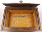Deutsches Reich um 1930 Art déco / Dokumenten-Schatulle/ Kasten / Eiche / Maße: circa 50 x 35 x 23cm 2-3