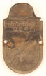 Deutsches Reich  Automobilplakette/2.Reichsfahrt 1930/Der Stahlhelm am Rhein 3