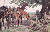 Deutsches Reich 4.1.17 Feldpoststempel/K.D.Feldpostexpedition der 201.Infanterie-Div.b 2