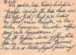 Österreich 1953 Postkarte von Robert Hohlbaum(Schriftsteller) an Theodor Seidenfaden(Schriftst.) 2