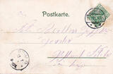 Guben(7560 Ost) 1901 Lithographie/Gruss aus Guben 2