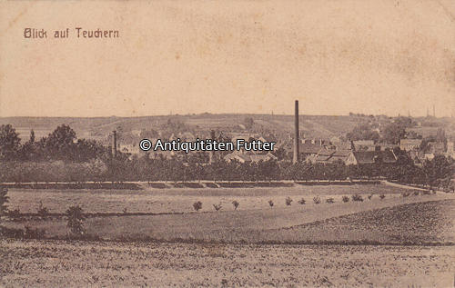 O J Ansichtskarte Postkarte Blick Auf Teuchern 2 3 MA Shops