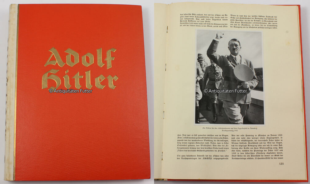 Adolf Hitler Bilder Aus Dem Leben Des Führers Drittes Reich 1936 Sammelbilderalbum / Adolf Hitler / Bilder aus dem