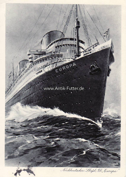 AK / POSTKARTE - Norddeutscher Lloyd °TS Bremen° Jungfernfahrt 1959 EUR 7,50 - DE