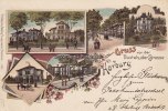 Harburg/Hamburg Litho/Gruss von der Buxtehuder Strasse Harburg -