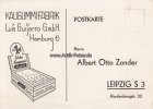 Hamburg Werbekarte/Ansichtskarte/Kaugummifabrik Luis Guijarro G.m.b.H. Hamburg 6 -
