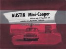 England Auto-Prospekt/Broschüre/Austin Mini-Cooper/998 ccm und "S" Typ 1275 ccm ... -