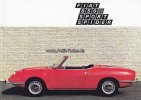 Italien Auto-Prospekt/Broschüre/Fiat 850 Sport Spider -