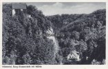 Hönnetal/Balve/Menden/Westfalen Ansichtskarte/Postkarte/Hönnetal, Burg Klusenstein mit Mühle -