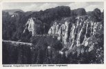 Hönnetal/Balve/Menden/Westfalen Ansichtskarte/Postkarte/Hönnetal, Felspartien mit Klusenstein (Die sieben ... -