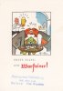 Warstein/Suttrop Ansichtskarte/Postkarte/Künstlerkarte/Erste Hilfe: Ein Warsteiner!/Mit Stempel: -