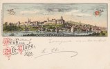 Alt-Cleve Ansichtskarte/Postkarte/Gruss aus Alt-Cleve. 1653 -