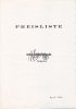 Bundesrepublik Deutschland 2-seitiges Faltblatt/Preisliste/Wilke Bestecke/April 1965 -