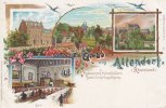 Altendorf/Essen Litho/Ansichtskarte/Gruss aus Altendorf. (Rheinland.)/Restaurant Hohenzollern... -