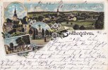 Sprockhövel/Gevelsberg Litho/Ansichtskarte/Gruss aus Sprockhövel/Kriegerdenkmal./Sprockhövelstrasse./.. -