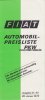 Italien Fiat/Automobil-Preisliste PKW -