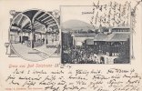 Bad Salzbrunn Ansichtskarte/Postkarte/Gruss aus Bad Salzbrunn /Innenansicht/Elisenhalle -