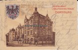 Dortmund Ansichtskarte/Postkarte/Restaurant "Deutsches Haus" Dortmund. -