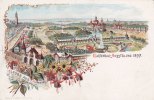 Hamburg Ansichtskarte/Postkarte/Litho/Gruss aus Hamburg./Gartenbau-Ausstellung 1897. -