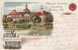 Hamburg Ansichtskarte/Postkarte/Litho/Allgemeine Gartenbau Ausstellung Hamburg 1897./... -