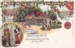 Hamburg Ansichtskarte/Postkarte/Litho/Allgemeine-Gartenbau-Ausstellung Hamburg 1897./... -