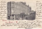 Hagen i. W. Ansichtskarte/Postkarte/Gruss aus Hagen i. W./Kampstrasse. -
