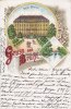 Brühl Ansichtskarte/Postkarte/Litho/Gruss aus Brühl./Königl. Schloss. -